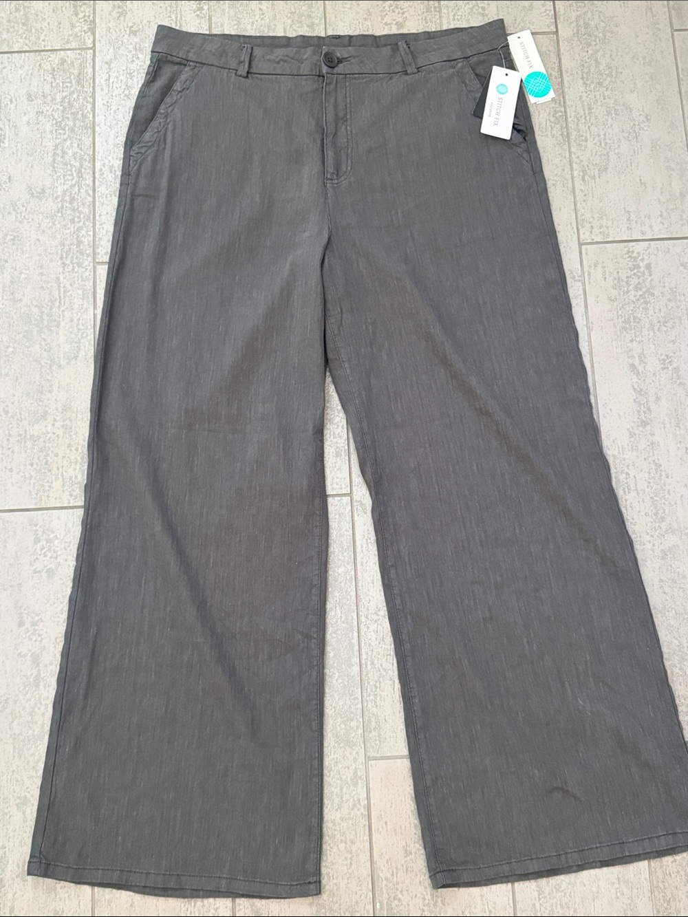 Kut from the Kloth Meg High-rise, Wide-Leg Chinos in Dark Olive